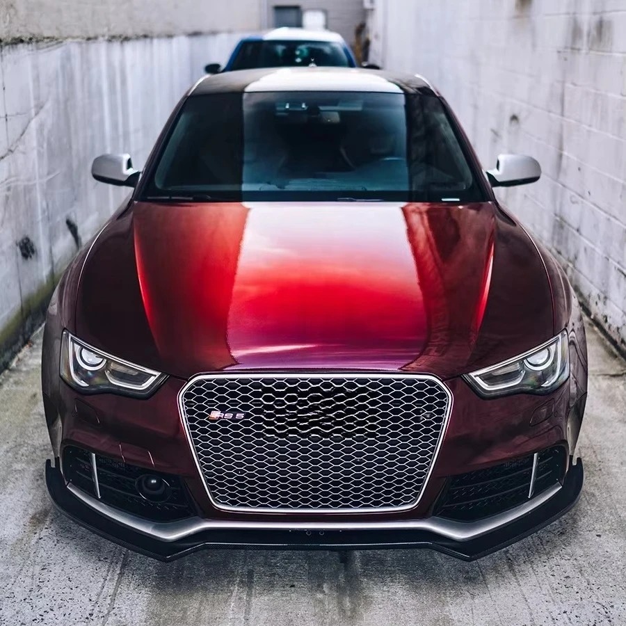 2010-2017 RS5 Coupe Front Lip Bumper Splitters Chin Spoilers Rear Diffuser Rear Lip New Condition Exhaust Cut-Outs Included